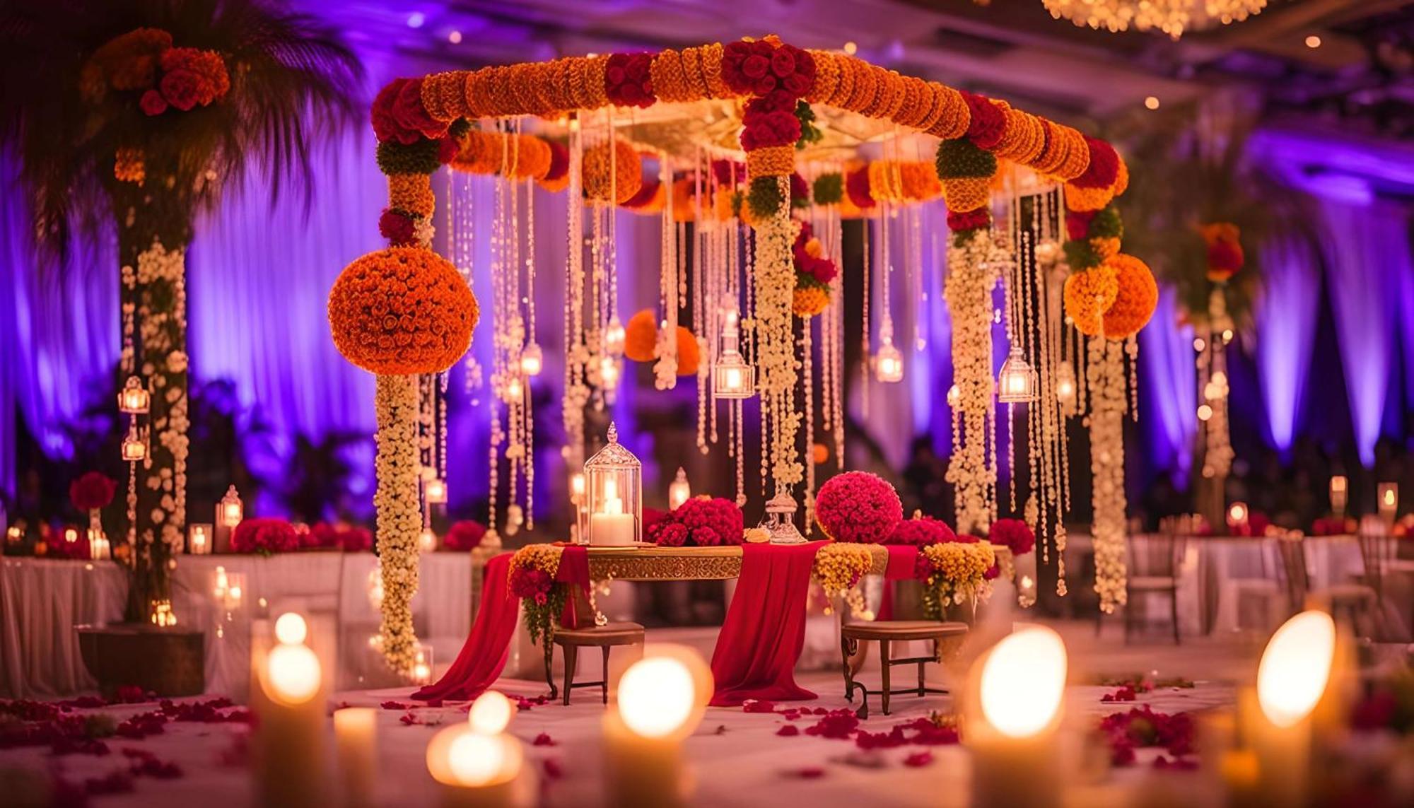 Radisson Blu Hotel Amritsar Exterior foto A mandap decorated with flowers